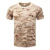 Running jerseys snel droge camouflage t-shirt fitness panty's mannen fiets jersey t shirt buiten sportkleding