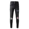 Jeans pour hommes Designer 20SS Mens Distressed Ripped Biker Slim Fit Moto Denim pour hommes Mode Jean Mans Pantalon pour hommes # 866 83PJ