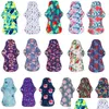 Coppette assorbilatte Simfamily 10Pcs Organic Bamboo Charcoal Washable Mestrual Heavy Flow Sanitary Lady Cloth Pad Riutilizzabile 988 X2 Drop Deliv Dhgtj