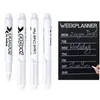 Autres Stylos Blanc Liquide Craie Stylo Marqueur Verre Fenêtres Tableau Noir Encre Effaçable Pour Fenêtre Vt0279 Drop Delivery Office Sch Dhklg