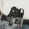 Étui en nylon ceinture dissimulée sac de transport étui en cuir pince ceinture en métal pistolet ensemble chasse à l'air