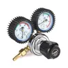 0-25MPA Argon Regulator CO2 MIG TIG FLOW METER GAS REGULATORER FLOWMETER Svets Svets dubbelm￤tare Tryckreducerare