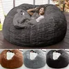 fluffy bean bag cover