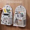 Sacs de rangement sac pliable porte de porte accrochée Organisateur de coton Cotton de grande capacité avec des fournitures de maison de cintre