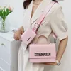 Crossbody Bags %90 Off Wholesale and Retail Handbag New Women's Popular Fashion Letter Small Square Single Shoulder MsengerMNRY