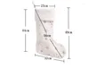 Christmas Decorations Soft Embroidery Stockings Plush White Gift Bag Sockings Personalized El Home Decoration Navid 2023