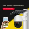 Solar Outdoor Surveillance Camera Wireless WiFi/4G WiFi HD 360 Rotating Dome