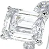 Ringar lyxiga prinsessor klippa diamant 925 sterling silver designer förlovningsring för kvinnor dam jubileum gåva smycken bulk sälj