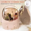 Förvaringslådor Makeup Box Drawer Type Desktop Dammtät Transparent Window Cosmetic Organizer Case Kima88