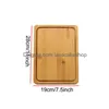 Chopping Blocks Chop Mtifunction Bamboo Cut Bread Dessert Steak Plate Japanese Kitchen Antibacterial Cutting Board Dh1296 Drop Deliv Dh0Ir