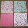 Gift Wrap 24 Sheets Love to the Flower Scrapbooking Pads Paper Origami Art Bakgrundskort som gör DIY -hantverk