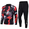 Enfants Kids Lengeve Mbappe Hakimi Messiss Soccer Tracksuits Sergio Ramos 22 23 2022 2023 Markinhos Verratti Hakimi Maillot Foot Trainss Sets TrackSuit