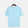 Camisetas para hombres Paquete de algodón para hombre Casual Cuello redondo Blusa impresa en 3D Tops de manga corta Camisa Camisa de rendimientoMen's