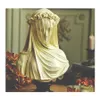 Hantverksverktyg Veiled Lady Candle Sile Sile Mögel Kvinnlig brud Antik byst Staty Scpture Woman Body Home Decor Gypsum mod Drop Delivery Gar Dhiqc