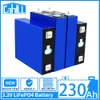 3.2V 200AH LifePo4 Batteri 230AH Grad A Litium Iron Fosfate Solar Battery 12V 24V 48V för RV Golf Carts Boats Yacht Forklift