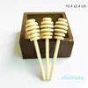 8 cm /10 cm /10,4 cm lange mini houten honingstick roerder honing dippers feestvoorraad lepel stick honing jar stick xb1