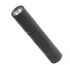 Torce elettriche Mini LED S5 Lanterna impermeabile a 5 modalità Torcia potente 18650 Batteria per caccia con corda a mano Nero / Argento