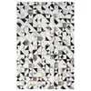 Tapis Style nordique pur peau de vache tapis géométrique puzzle tapis salon chambre thé Table à la main épissure XT 04