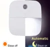 LED Night Light EU Plug -sensorlampa med l￤tt k￤nsla sl￥r du p￥ eller av f￶r baby sovrum sovrum dekoration