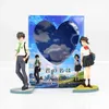 Eylem Oyuncak Figürleri 2pcs/Lot 22cm Anime Adınız Tachibana Taki Miyamizu Mitsuha PVC Eylem Figürü Koleksiyon Modeli Oyuncak Bebek T230105