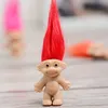 10PCS Mini Troll Dolls Toys PVC Vintage Trolls Lucky Doll Figuras de acción Cake Toppers Chromatic Adorable Cute Little Guys Collection Arts Crafts Party Favors