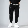 Herrbyxor last hiphop streetwear techwear pojkar jogger byxa tröjor joggare byxor taktiska haremkläder 230107