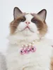 Dog Apparel 1.Dog Cat Pearl Collars Leash Set Pet Necklace With Crystal Rhinestone Imitated Adjustable Neck Strap For P