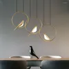 Candeliers Nordic Magpie Restaurant Chandelier Light Luxury bar luminária lumin