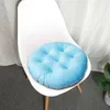 Kudde 45x45 cm rund säte dekorativ inomhus utomhus fast färg tjock stol pad hemmakontorssoffa bil tatamigolv