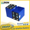 4/16pcs 3.2V LIFEPO4 280AH Batterij Grade A Lithium Iron Phosphate Diy Batteri Pack voor RV Golfkar Bootcellen met busbars