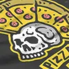 Men's T Shirts PIZZA PUNK Skull Shirt Men Summer T-shirt