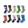 Men's Socks Men's And Women's In Autumn Winter Fashion Design Style Cartoon Picture Tube Crew