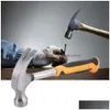 Ferramentas de m￣o Hands a￧o carbono a￧o de garra de martelo mini ferramenta de hardware dom￩stico al￧a longa com entrega de gotas de gotas de escrit￳rio