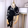 180-70CM Eşarplar Marka bayan renkli iplik şallar Moda turizmi yumuşak Tasarımcı lüks hediye uzun kaşmir Eşarp Siyah baskı