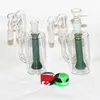 Hookahs Glass Reclaim Catcher Adapter 14mm 18mm Male Female With Domeless Quartz Nail Glass Reclaimer Ash Catchers Adapters For Water Bongs Dab Rigs