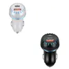 PD Car Charger Dual Type-C USB Ports QC3.0 Quick Charge Power Adapter Cigarette Lighter Socket Charging For Xiaomi Samsung