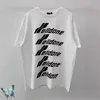 Men's T Shirts Big Fron WE11DONE Logo Print Hip Hop Streetwear Men T-shirtMen's