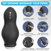 Itens de beleza massagem masculino massagem para homens de pênis Atraso de tênis duradouros estimula 10 velocidades de brinquedo sexy adulto para loja