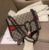 Luxurys 디자이너 쇼핑 여성 가방 핸드백 핸드백 제한된 스타일 체인 정품 가죽 어깨 대각선 Crossbody 가방