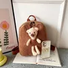 Рюкзак корейская версия детской плюшевой сумки для медведя милый мультфильм маленький прилив мальчиков и девочек школы малышей