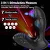 Produkty kosmetyczne Tłupanie męskiej prostaty masażer bezprzewodowy zdalny pilot analny wibrator dildo wibrator g-punkt g-punkt stymuluje seksowne zabawki dla mężczyzn
