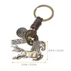 Keychains Horse Keyring Metal Keychain Backpack Key Pendant Hanging Decoration