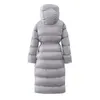 Women Down Parkas Mulheres Casaco de Inverno Elegante Espessinho Quente 230107