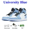 Sneaker Mens Basketball Shoes 1 Patent Bred Jumpman 1s OG High Lost Found Gorge Green StarFish Dark Mocha Grey Fog Silver Shadow Women Trainers Sports designer shoe