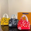 Kvinnor Polka Dot Seashell Bag lady crossbody väskor läder designer väska luxurys handväskor axelväska kvinnor mode klassisk handväska