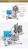 ZONESUN Flaschenverschlussmaschine mit Schraubverschluss, Einhorn-Saft-Flüssigkeitssprühkappe, gedrehter Glastropfer, Tischplatte ZS-XG6100