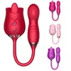 Articles de beauté Drop Shipping Clit Sucker Rose Sexy Toy Toy Wet With Penis Dildo 2 en 1 Pour les femmes étendre 2,0 jouets pour adultes