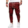 Herenbroek lente 2023 Zaggy pocket casual multi -kleuren losse lanyard solide outdoor leggings jogging mode 230106