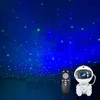 رائد فضاء جديد Galaxy Starry Projector Night Light Star Sky Night Lamp لغرفة النوم منزل ديكور للأطفال هدية عيد ميلاد 269o