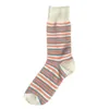 Women Socks & Hosiery SP&CITY Korean Ins Color Stripe Medium Tube Black And White Simple Student Couple Sports Cotton Hipster Casual Sock